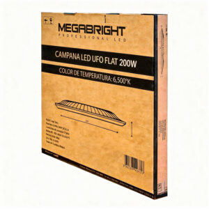 CAMPANA LED UFO 200W 6000K MEGABRIGHT